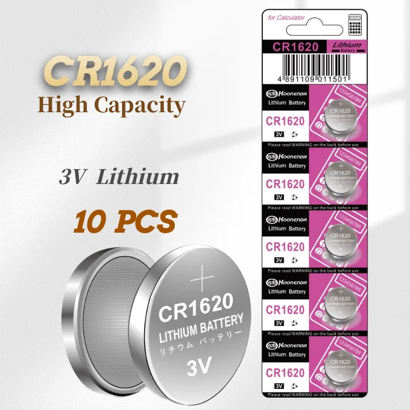Panasonic Original 10pcs/lot cr 2032 Button Cell Batteries 3V Coin Lithium  Battery For Watch Remote Control Calculator cr2032