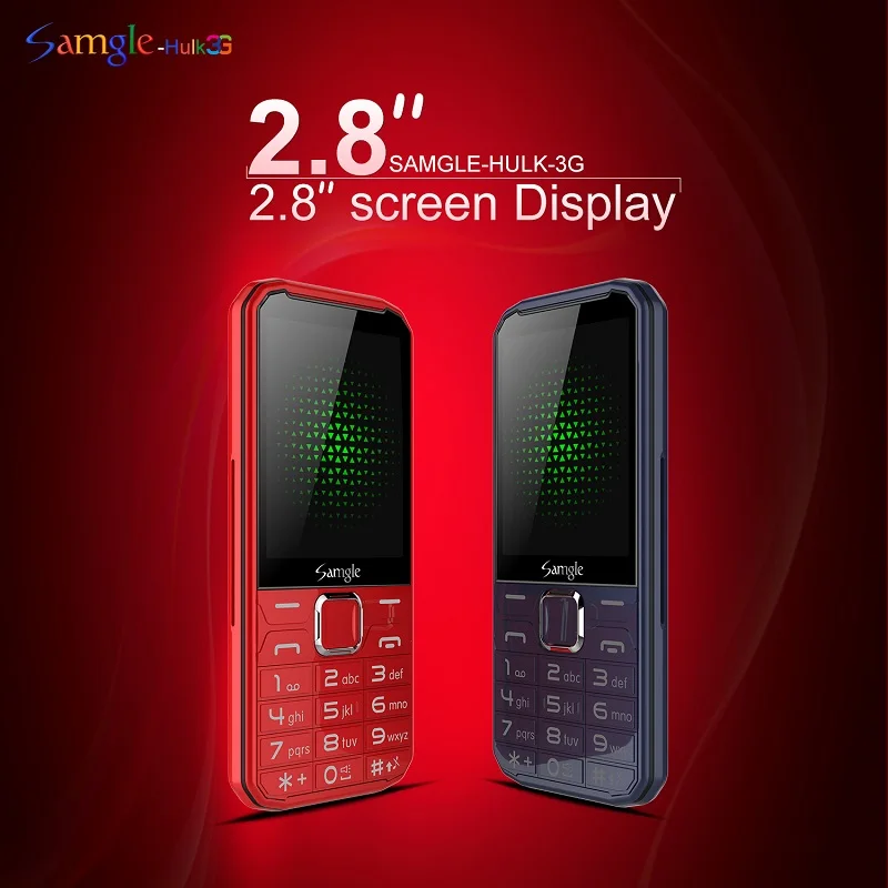 Мобильный телефон Samgle Senior 3G WCDMA дисплей 2 8 дюйма тонкий прочный с