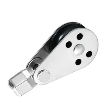 

Stainless Steel Pulley Equipment Replacement Nylon Sheave With Removable Pin