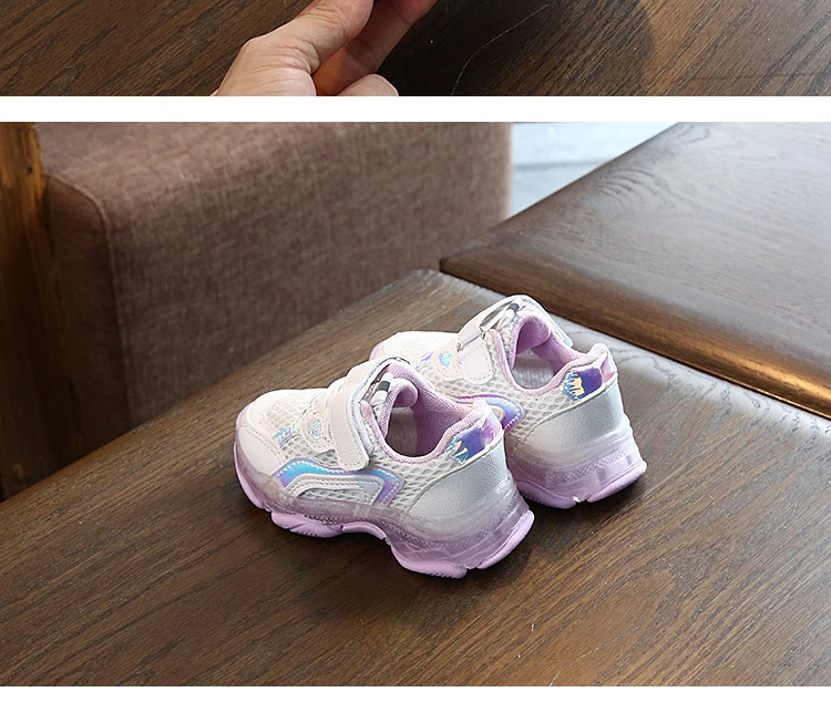 autumn children's glowing sneakers children's shoes girls soft bottom boys breathable children's sneakers