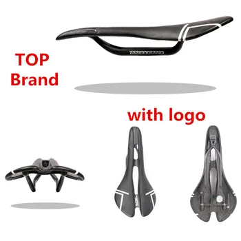 

Top Brand 3K Carbon Fiber Bike Saddle Red Road Mtb sans Bicycle Seat special Cycling Parts Leather Saddle Foxe Ruids Racing D