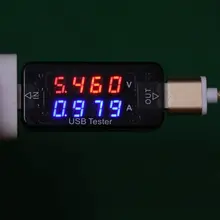 4-знака после запятой USB детектор Зарядное устройство ток Напряжение зарядки USB вольтметр усилитель тестер