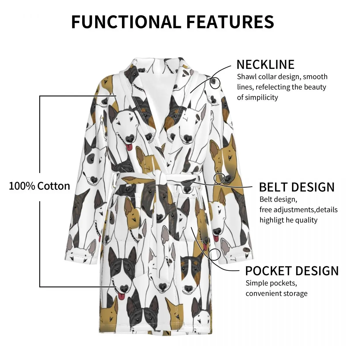 Рисунок 5 - Женский зимний флисовый халат NOISYDESIGNS