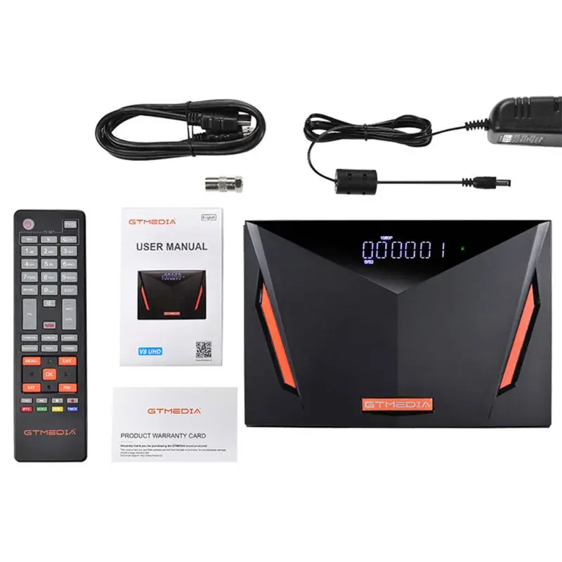 Gtmedia v8 uhd dvb s2 встроенный приемник с Wi-Fi поддержка h.265 DDVB-S/s2 | Электроника