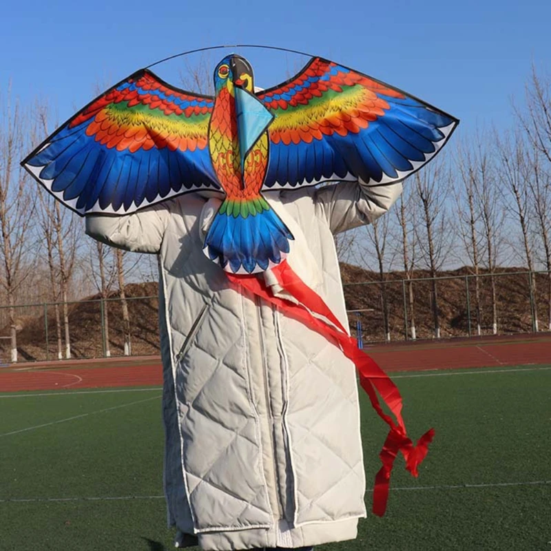 New Parrot Kite Bird Kites Outdoor Kites Flying Toys Kite For Children Kids 