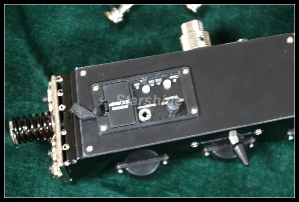 Ministar Caster электрогитара V-BN8 черного цвета хорошего качества оборудования