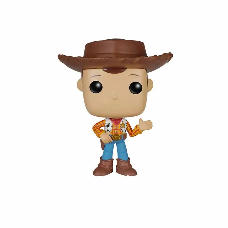 FUNKO POP Toy Story 4 Forky Rex Ducky Woody Brinquedos виниловые фигурки коллекция мультфильмов модель аниме игрушки подарки 2F09 - Цвет: Woody B no box