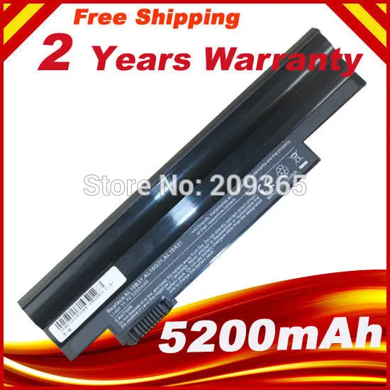 Аккумулятор D257 D260 для Acer Aspire One 522 722 AO522 AOD255 AOD257 AOD260 D255 D270 Happy Chrome AC700 AL10B31 |