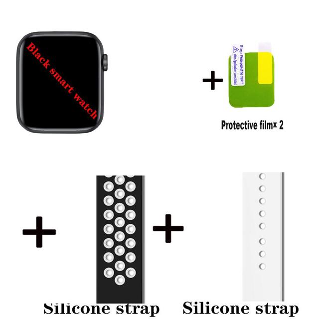 W26 Smartwatch Android IOS Smart Watch for Women Men 2020 44mm 40mm  Waterproof Temperature Heart Rate Monitor Sport Watch