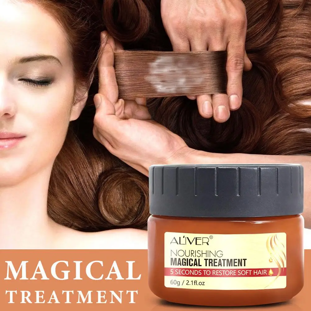 

VIBRANT GLAMOUR Hair Conditioner for Damaged, Dry, Curly or Frizzy Hair Care Repair Cream Hair Root Magical Mask