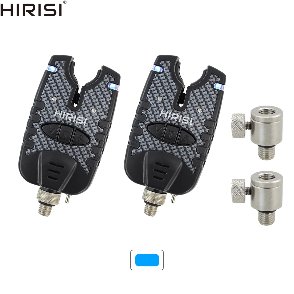 

2x Carp Fishing Bite Alarm Indicator with Quick Change Connector