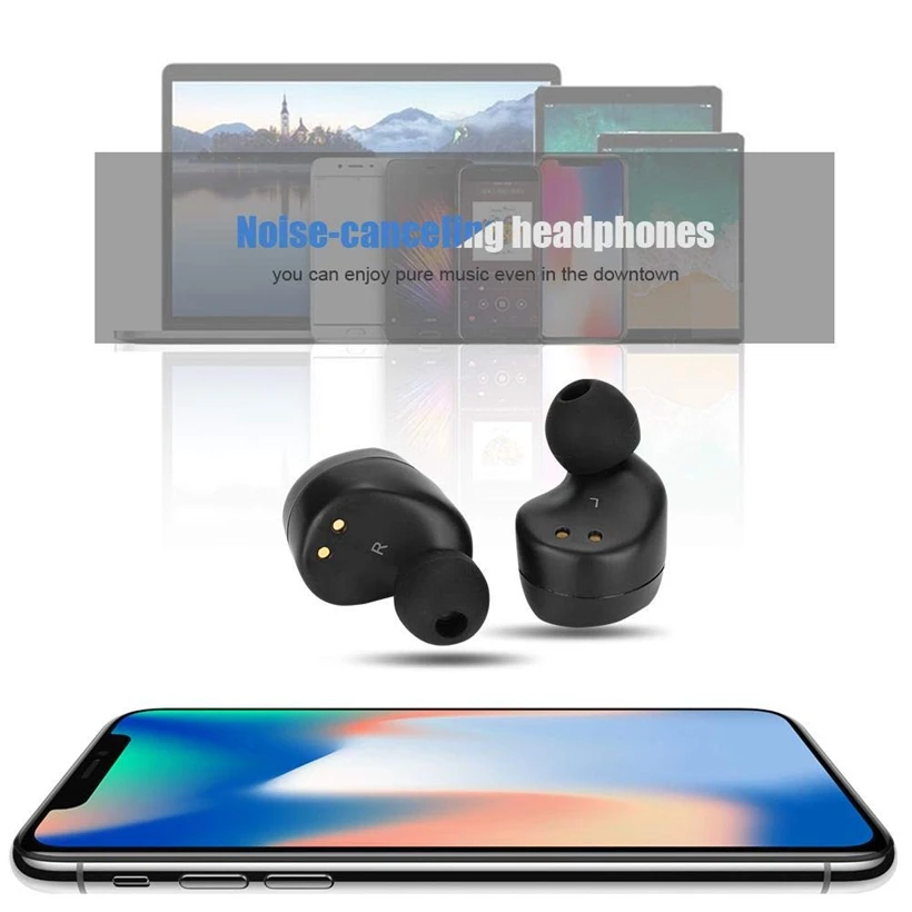 8D стерео беспроводные Bluetooth 5,0 наушники-вкладыши Наушники с 3000 мАч power Bank TWS Handsfree спортивные наушники игровая гарнитура