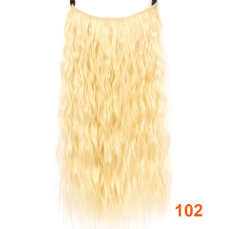 MANWEI-Fish-Line-Hair-Extension-Natural-Wave-Invisible-Wire-No-Clip-in-Hairpieces-Heat-Resistant-Synthetic(40)