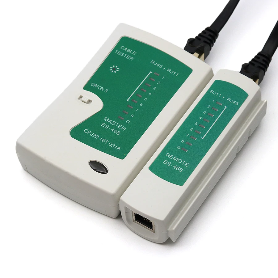 YPAY Network tester tool wire RJ11 rj12 RJ45 8p 6p line telephone rg45 ethernet cable main remote serial test rg rj 45 cat6 cat5