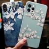 For Coque iphone 12 11 Pro 12Pro 11Pro Max X 8 7 6 6S Plus Cases Cover For iphone XR XS Max 5 5s SE 2022 6 s 7plus Flowers Case ► Photo 1/6