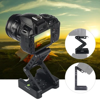 

Studio For SLR Foldable Camera Bracket Tilt Z Type Portable Slider Rail Photography Quick Release Tripod Head Stabilizer