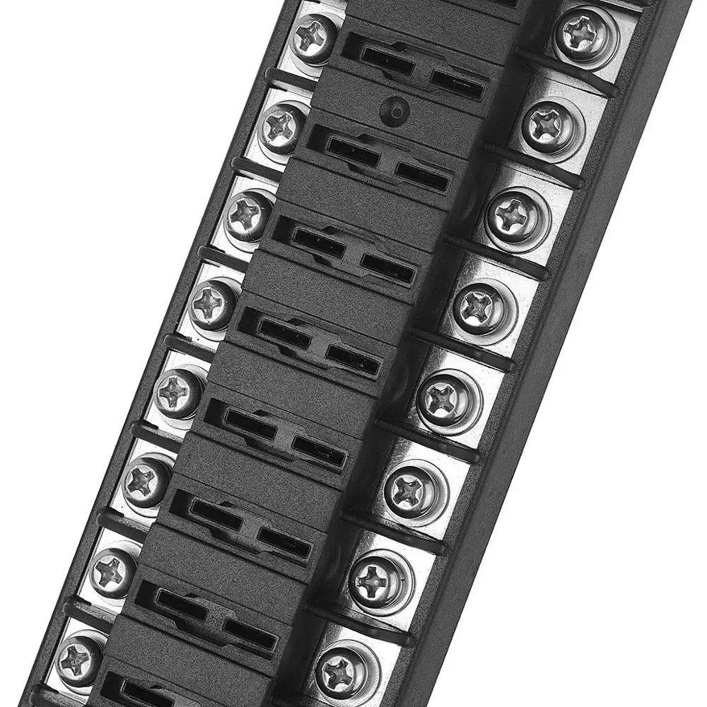 Jtron 6 way/12 way автомобильный предохранитель для ATO/ATC 1-20A предохранитель DC 32 В M5 винтовой Тип соединитель держатель предохранителя с предохранителем