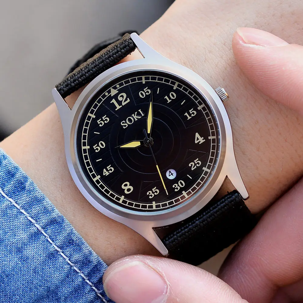 Часы наручные мужские Кварцевые спортивные студенческие для мужчин|Спортивные