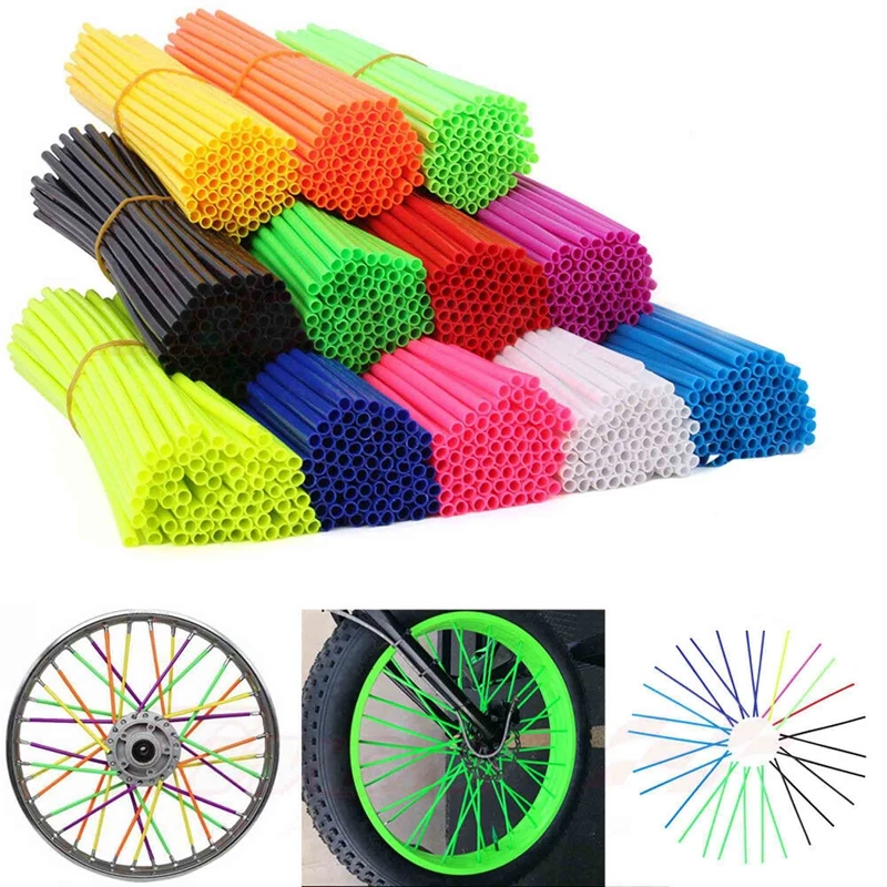 Bicycle spoke holster tire decorative rim protective cover 36 pcs suitable for bicycles and motorcycles bike accessories bicycle wheel stickers bicycle spokes bicycle wheel beads bicycle wheel protector wraps