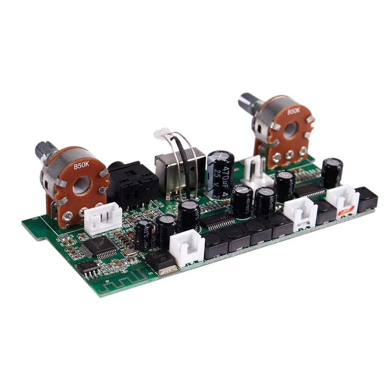 DC12V 2,1 канальный 10 Вт x 2+ 15 Вт усилитель Bluetooth 3,0 аудио декодер плата поддерживает AUX MP3 WAV режим