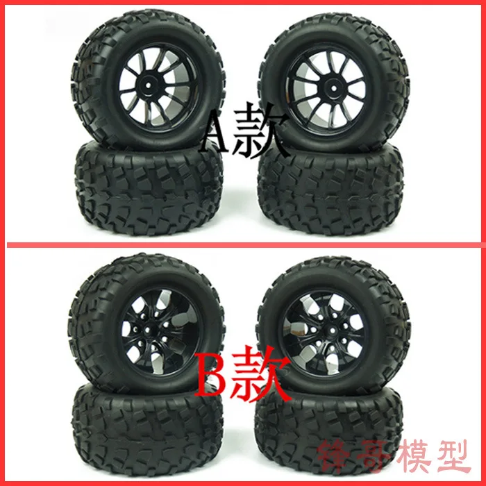 

Huanqi 727 Woodchuck 1: 10 Short Card Metal Tire Shp Infinite 94111 94188 Big Foot Tire