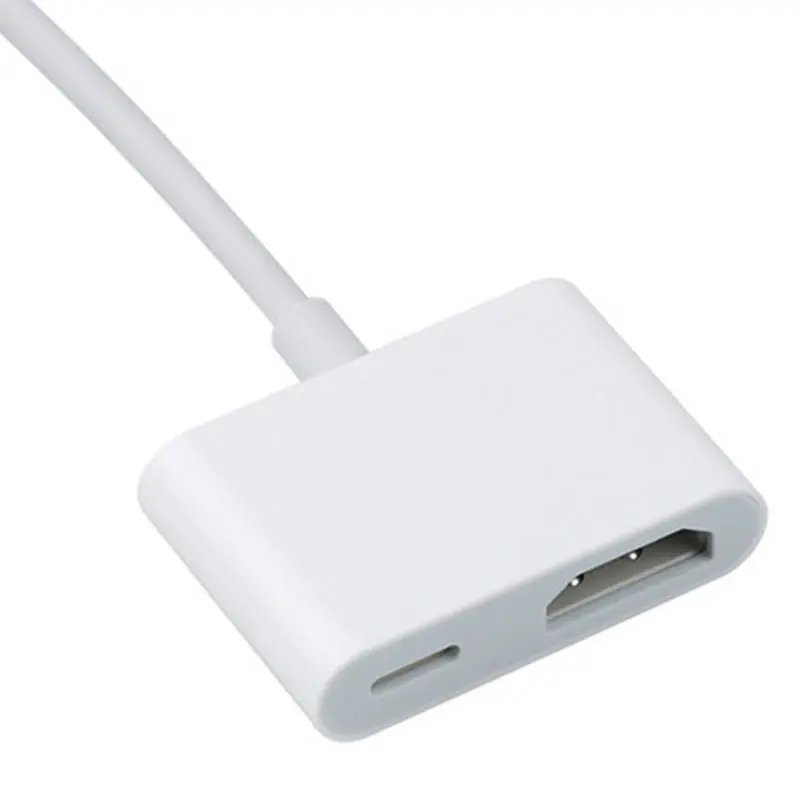 1080P 8 Pin к HDMI ТВ AV Кабель-адаптер для iPhone 5S 6 6S 7 8 Plus X