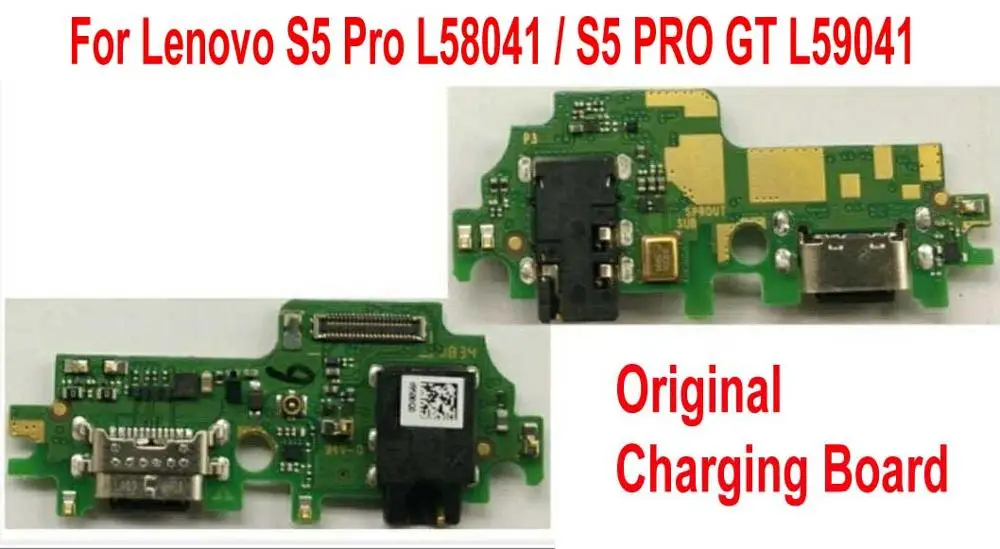 Гибкий кабель для зарядки 100% оригинал USB Lenovo S5 Pro L58041 / S5PRO GT L59041 материнская плата