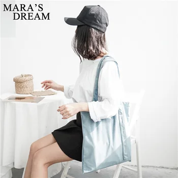 

Mara's Dream 2019 New Solid Color Velvet Bag Embroidered Letter Streamer Canvas Bag Shoulder Retro Style Delicate Shoulder Bag