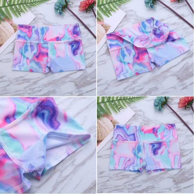 Kids Shorts Pants Shorts Briefs For Boys Girls Children's Clothing Boy-cut Dance Bottoms Activewear For Sports Gymnastic Workout