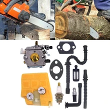 

Carburetor with Air Filter Tune Up Kit for stihl 024 026 MS240 MS260 Walbro
