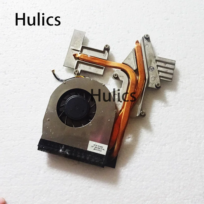Оригинальный радиатор процессора ноутбука Hulics кулер и охлаждающий вентилятор