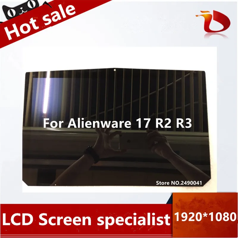 17," ЖК-дисплей с сенсорным экраном для Alienware 17 R2 R3 1920*1080