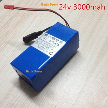 

3ah 24v lithium polymer battery 24v lipo 3000mah 25.2v li-polymer rechargeable battery for audio equipment loudspeaker + charger