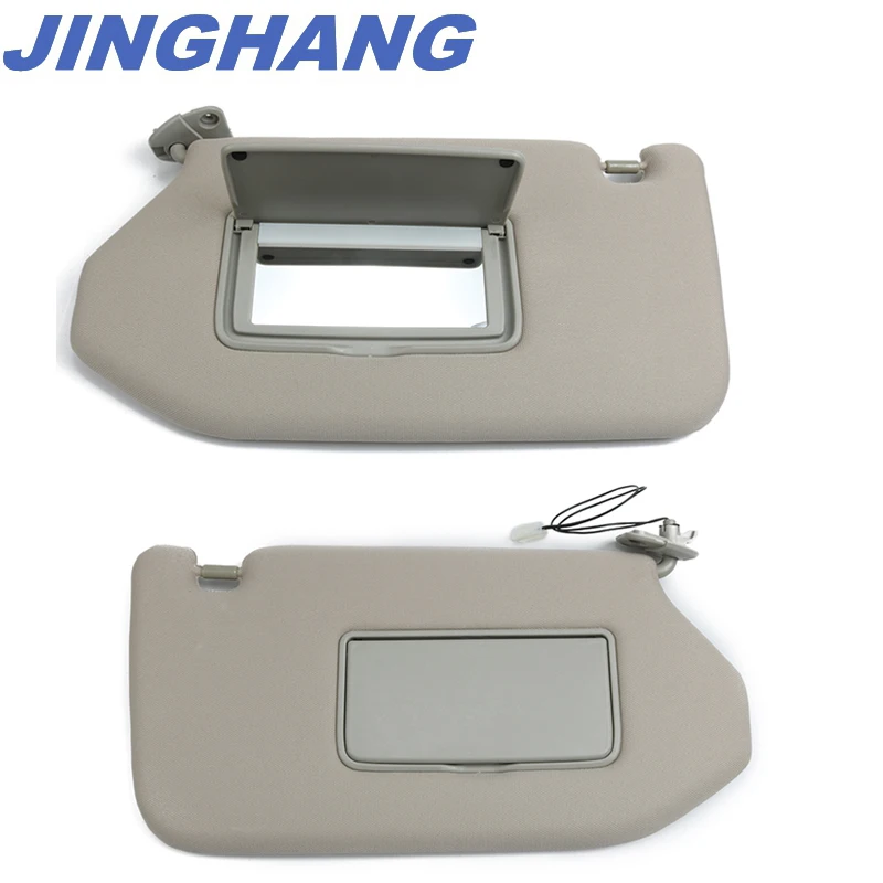 

Left & Right Sun Visor For 2013-2018 Pathfinder 2014-17 Infiniti QX60 w/ Lamp