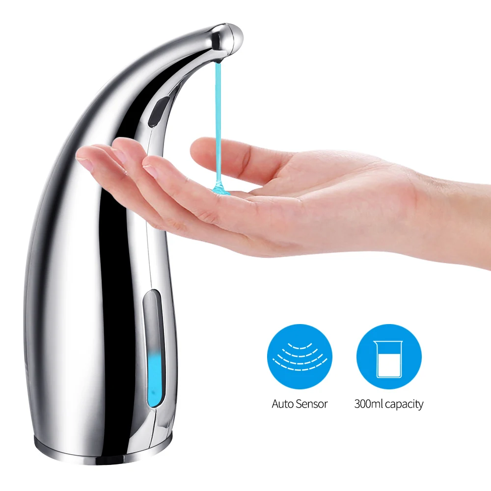 Soap Dispenser UOSU Automatic Electric Touchless Infrared Sensor Kitchen Dish Liquid Auto Hand