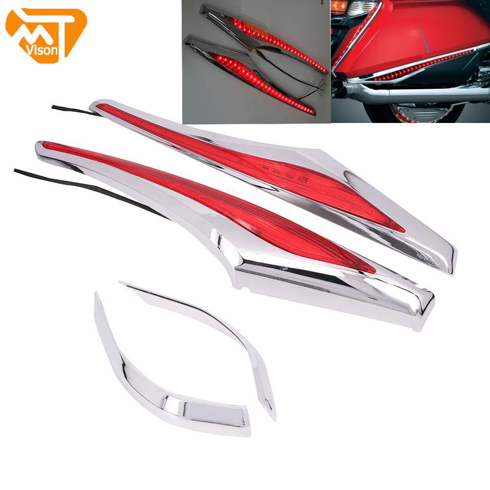 Чехол со светодиодный светильник кой для мотоцикла Honda Goldwing GL1800 GL 1800 и F6B 12-15 2012 2013