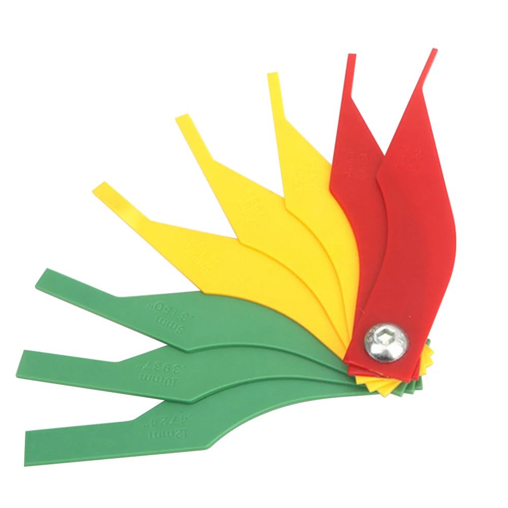 

Car Brake Pad Scale Thickness Gauge Wear Measuring Instrument Car Protection Tool Feeler Detector Car Accessories