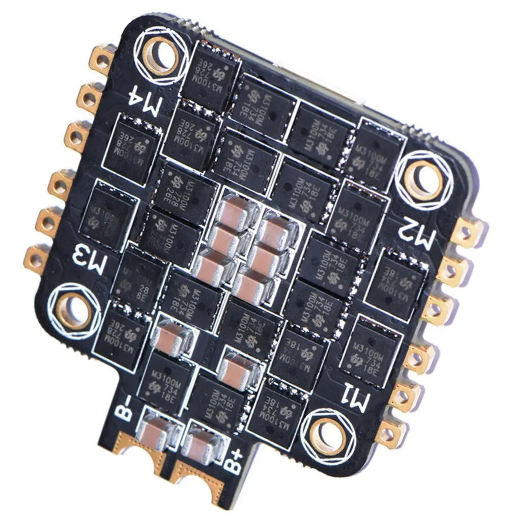 BS_32 35A 4 в 1 с диагональю экрана 3-6S ESC BLheli32 Dshot300 Dshot600 DShot1200 Четырехместный ESC Скорость контроллер