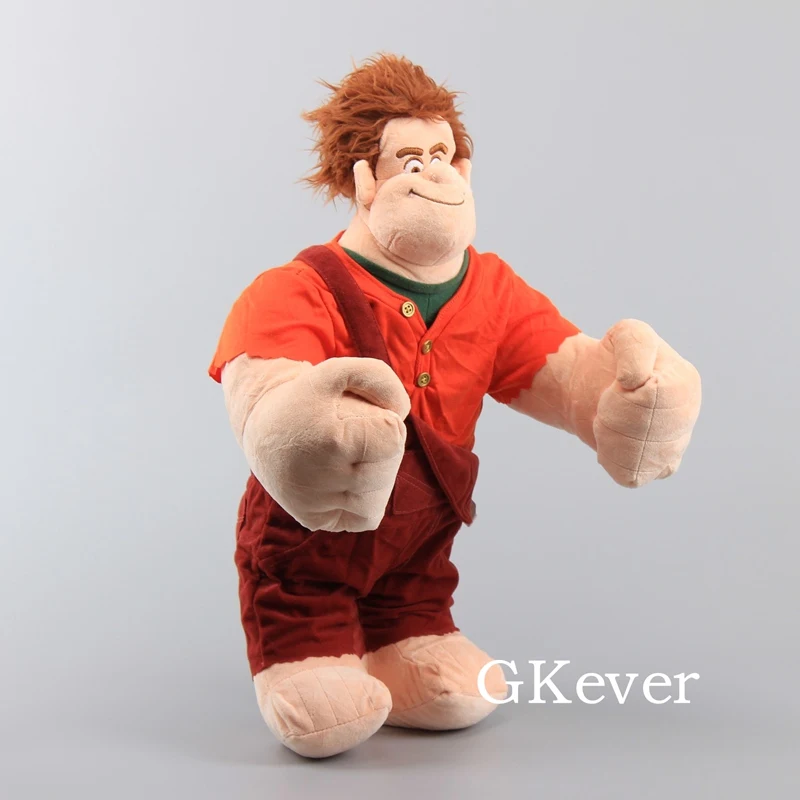 53 см большой мультфильм аниме Wreck-It Ральф плюшевая фигурка кукла Ральф разбивает интернет мягкие игрушки для детей Детский подарок на день рождения