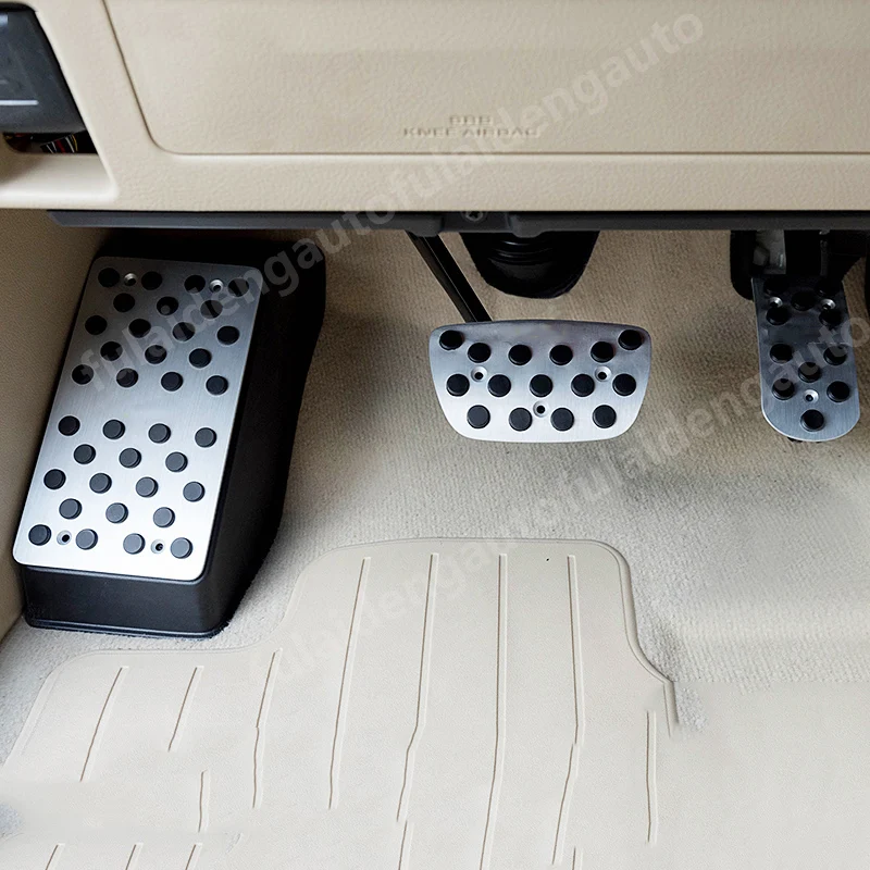 Для Toyota Prado FJ150 2010- Алюминиевый тормоз+ акселератор+ Расслабление ног педаль Крышка отделка декоративные наклейки Стайлинг автомобиля