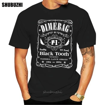

Dimebag Darrell Pantera Black Tooth Mens T Shirt Pantera male brand teeshirt men summer cotton t shirt