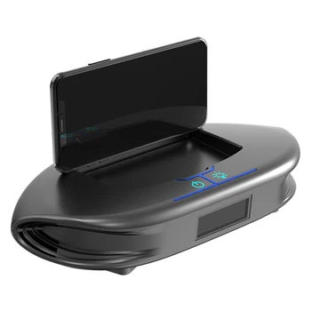 

New Car Solar Powered Air Purifier Aromatherapy Negative Ion Air Deodorizer with Stand