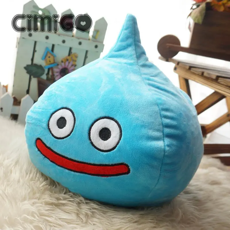 Новое поступление 25 см Nintendo Dragon Quest улыбка Slime плюшевая кукла 10 &quotЦУМ плюшевые