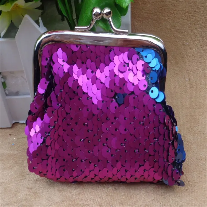 Новинка, модный мини-кошелек с блестками, клатч, портативный, для женщин, с блестками, кошельки для монет, сумки, держатель для карт, ключей, наушников, сумки