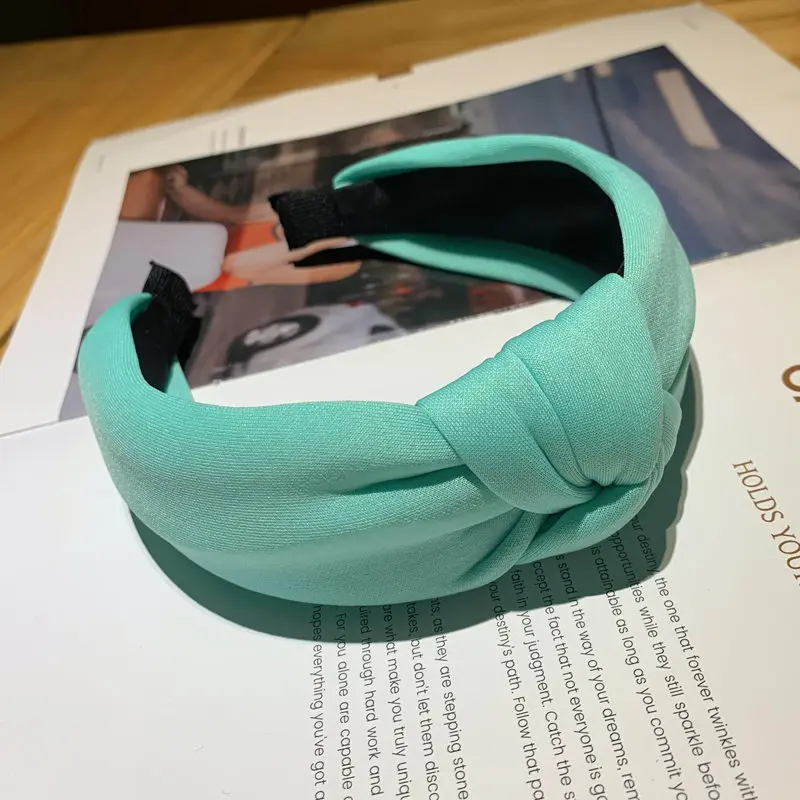 36 шт./лот DIY простой мульти Галстук Узел Полный 3D чистый цвет повязки на голову французский губка головных повязок инструмент для укладки аксессуар HA1691