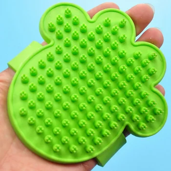 

Pet Dog Cat Bath Brush Comb Rubber Glove Hair Fur Grooming Massaging Pet Professional Shower Shampoo Tool Dog Brush