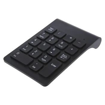 

Portable 2.4G Wireless Digital Keyboard USB Number Pad 18 Keys Numeric Keypad