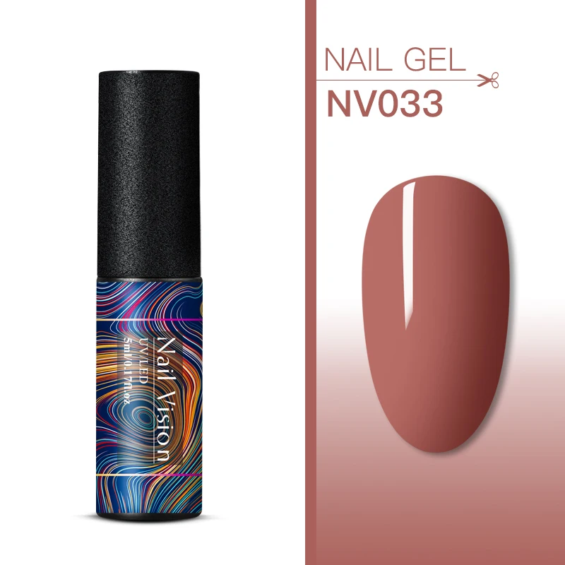 Nail Vision, 176 цветов, чистый цвет, набор гель-лаков, UV Vernis, полуперманентный, впитывающий, 5 мл, Гель-лак для ногтей, маникюра - Цвет: S06628