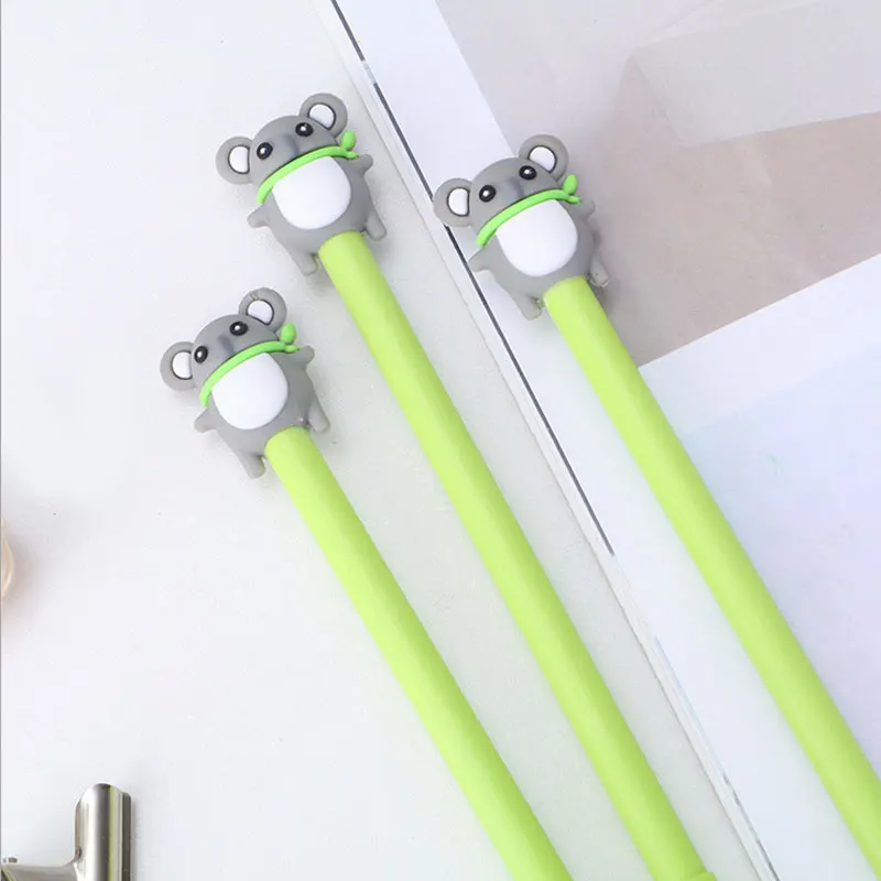 B146 4 pcs/lot Cartoon creative cute Unicorn gel pen kawaii Promotional Gift Stationery pen Escolar Papelaria School Office Supply - Цвет: B146