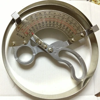 

42-70CM Professional Hat Ruler Stainless Steel Scissor Type Ring Compass Cap Hat Size Measurement Tools Fashion Design Sewing
